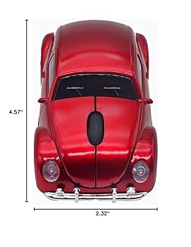 Amazon.com: ECOiNVA VW Beetle Wireless Sports Car Shape